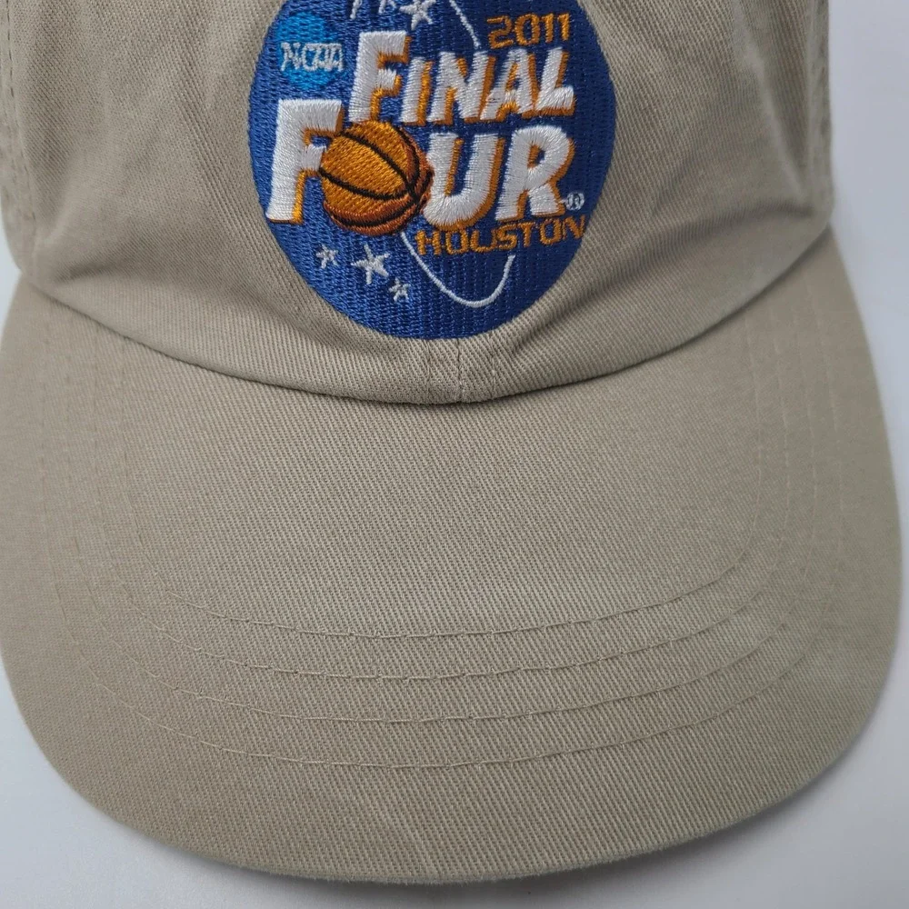 Final‎ Four Hat Strapback Beige Blue NCAA 2011 Houston Basketball Tournament Men